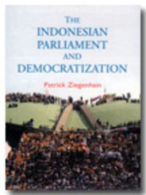 cover image of The Indonesian parliament and democratization